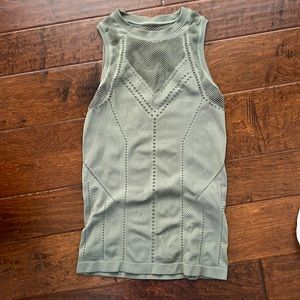 Athleta army green tank EUC
